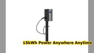 Bộ sạc EV cột một tay
