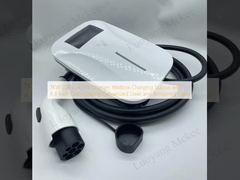 Bộ sạc EV Wallbox 7KW 220V AC với màn hình màu 4.3 inch, thép mạ kẽm và kính cường lực