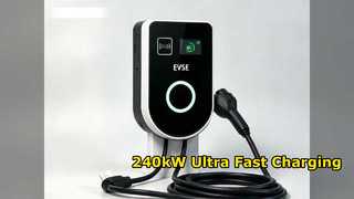 Bộ sạc EV tiêu chuẩn 7KW Nema, EVSE di động & treo tường