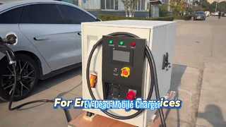 Bộ sạc EV di động CCS2 CCS1 GB/T Làm mát bằng chất lỏng cho trường hợp khẩn cấp trên đường
