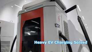 Trạm sạc nhanh DC làm mát bằng không khí cho xe điện thương mại hạng nặng