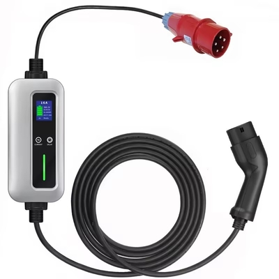 Giá tốt. Bộ sạc di động EV 3 giai đoạn 11kw Mennekes loại 2 Kết nối sạc trên tàu trực tuyến