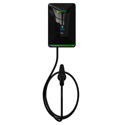 Giá tốt. Điểm sạc xe 7kw Black Wallbox Home Use Liquid Crystal Display Swipe Start trực tuyến