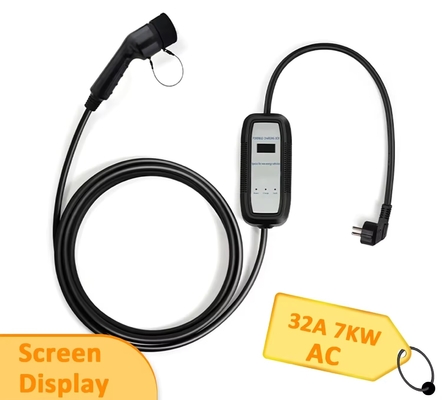 Giá tốt. TYPE2 32A 7KW Bộ sạc điện thoại EV portable AC Wallbox Tiêu chuẩn châu Âu trực tuyến