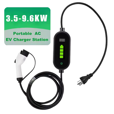 Giá tốt. 3.5KW 9.6KW Bộ sạc pin xe điện 16A 40A EVSE Sae J1772 Type 1 trực tuyến