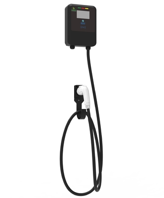 MCKEE 16A 32A Đen treo tường / Cột xe điện AC Súng sạc / đống sạc