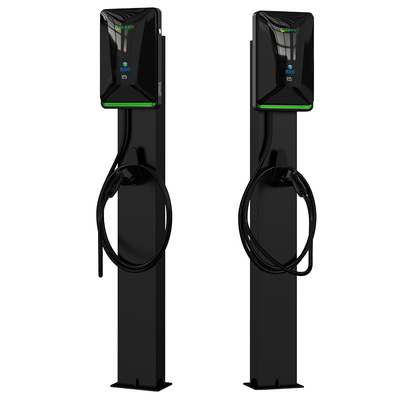 Giá tốt. 7KW 11KW 21KW Đám sạc AC loại cột màu đen trực tuyến