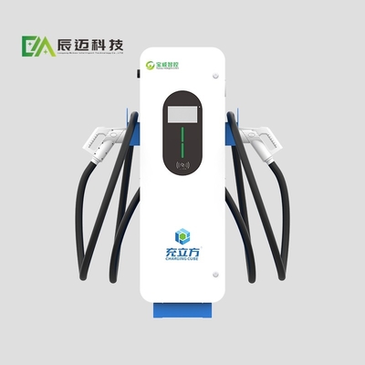 Giá tốt. 30KW/40KW Đàn sạc xe điện đứng trên sàn hai khẩu / trạm sạc xe điện trực tuyến
