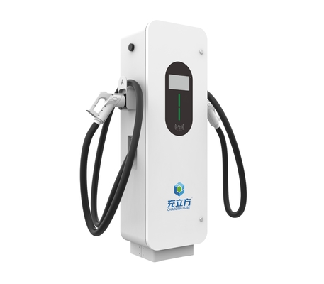Giá tốt. Đồ sạc mới màu trắng 480KW linh hoạt chia sẻ đống sạc súng kép Sạc nhanh chậm Đồ sạc xe điện trực tuyến