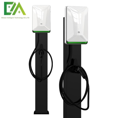 Giá tốt. 7KW 11KW 21KW Pearl White Column / Floor Type Single Gun Electric Vehicle AC Sạc đống trực tuyến