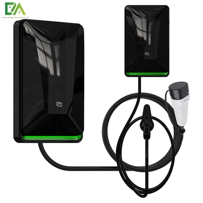 Giá tốt. 7KW 11KW 22KW Chiếc xe điện màu đen mới gắn trên tường súng đơn AC Sạc đống / Bộ sạc di động trực tuyến