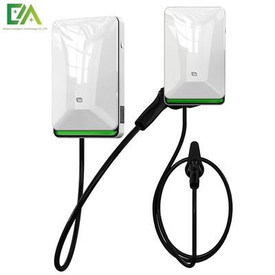 Giá tốt. 7KW 11KW 22KW Pearl White Wall Mounted Electric Vehicle Single Gun AC Sạc đống / Bộ sạc di động trực tuyến