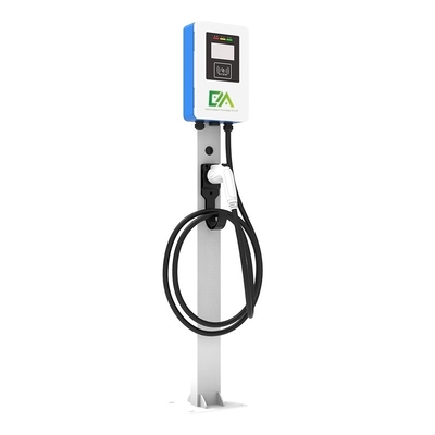 Giá tốt. 7KW 11KW 21KW Blue And White Column / Floor Type Single Gun Electric Vehicle AC Sạc đống hộ gia đình / thương mại trực tuyến