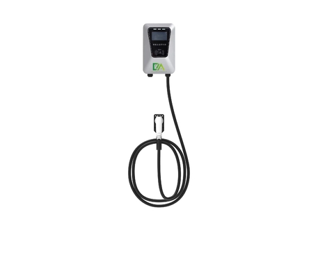 Giá tốt. Trang chủ 7KW 11KW 22KW 32A Xám Cột treo tường loại súng đơn Xe điện AC Sạc đống / Thương mại trực tuyến