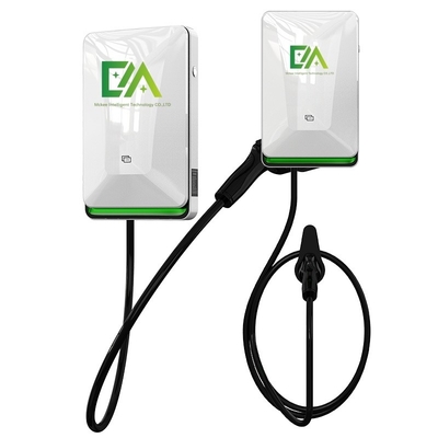 Giá tốt. 7KW 11KW 22KW Silver Column Type Single Gun Electric Vehicle AC Sạc trực tuyến