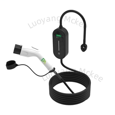 Giá tốt. EV Sạc xe điện di động loại 2 Cáp sạc 16A 5M 3.68kw Cáp sạc xe điện Cáp sạc xe điện điều chỉnh với màn hình trực tuyến