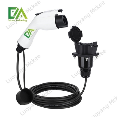 RTFLY Mức 2 16A 3.5KW Bộ sạc xe điện di động loại 1 Trạm sạc xe điện Điện có thể điều chỉnh