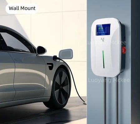 Giá tốt. Bộ sạc EV AC chống thấm nước IP65 7KW/11KW/22KW với Trạm sạc Wallbox Màn hình màu 4.3 inch trực tuyến