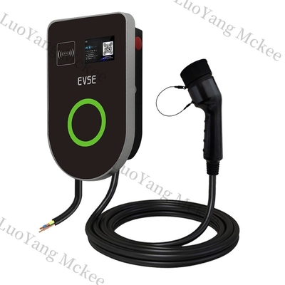 7kW 14kW 22kW U Shape Evse Wallbox Ev Sạc nhanh Xe sạc hộp loại 1 ổ cắm cấp 2 trạm sạc