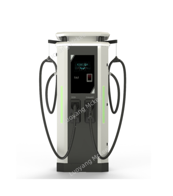 Giá tốt. 60KW/80KW/120KW/160KW Bộ sạc DC tích hợp hai khẩu / Bộ sạc xe điện trực tuyến