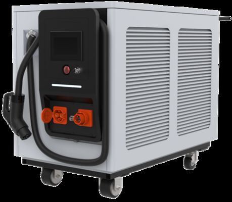 Bộ sạc điện thoại di động Đường sạc nhanh DC di động 30kW Đường sạc nhanh IP54 Đánh giá Giải pháp sạc xe điện khẩn cấp