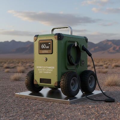 Giá tốt. 60kW Bộ sạc EV di động có bảo vệ IP54 và dung lượng 26kWh cho sạc EV di động khẩn cấp trực tuyến