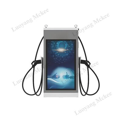Màn hình kỹ thuật số 55 inch HD 60kW, Trạm sạc nhanh thương mại công cộng cho bãi đậu xe doanh nghiệp