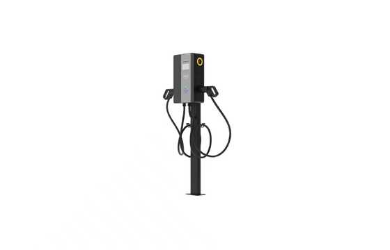 Giá tốt. 44kW Bộ sạc AC EV dual-gun, màn hình cảm ứng 4,3 inch, bảo vệ rò rỉ và sét, cắm và sạc trực tuyến