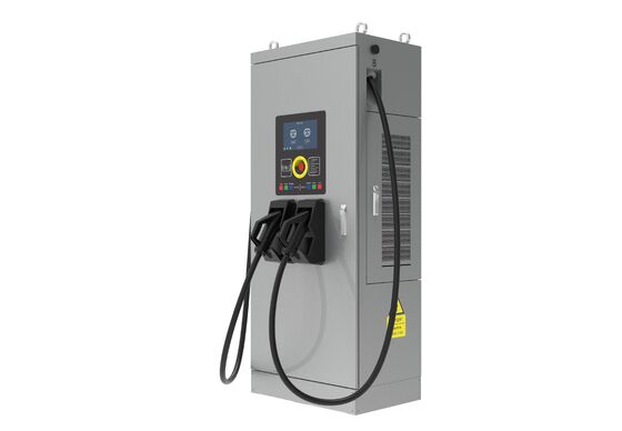 Giá tốt. Cọc sạc DC EV thương mại 60kW, Súng sạc DC kép, Bảo vệ quá nhiệt, Dải điện áp đầu ra có thể điều chỉnh, Bộ nguồn ba pha trực tuyến