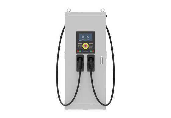 Giá tốt. Bộ sạc xe điện nhanh DC 80kW hai súng, cấp bảo vệ IP54, trang bị màn hình cảm ứng 7 inch, giao thức OCPP 1.6J và bảo vệ an toàn toàn diện. trực tuyến