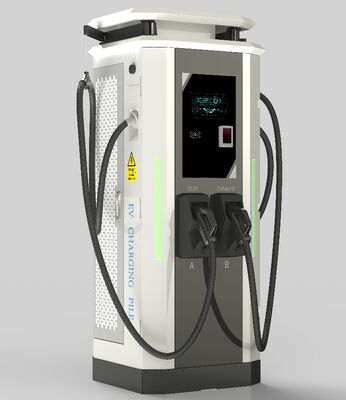 Giá tốt. Bộ sạc nhanh 120kW DC này được xây dựng đặc biệt cho các phương tiện năng lượng mới, cung cấp hiệu suất sạc cực nhanh và hiệu quả cao.Với màn hình màu 7 inch độ sáng cao và hai cánh tay swing-arm conn trực tuyến