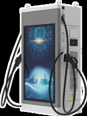 Giá tốt. Bộ sạc xe năng lượng mới hoạt động 60kW, Màn hình cảm ứng màu sáng cao 7 inch, Màn hình quảng cáo màu 55 inch trực tuyến