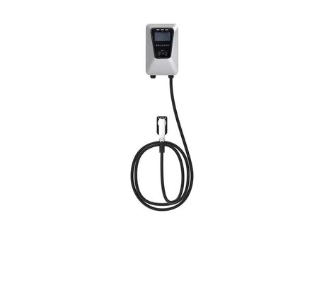 Giá tốt. Kiểu cột tường 7kW 32A Cổng đơn bạc EV AC Sạc cọc trực tuyến