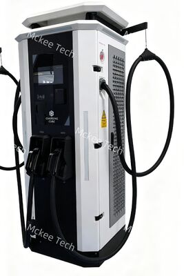 Giá tốt. 80kW Swing-arm Structure Dual-Gun Adaptive EV Charging Pile with Intelligent Power Distribution trực tuyến