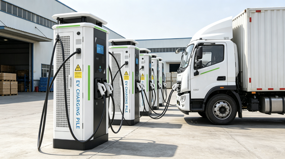 Giá tốt. Bộ sạc xe điện DC CLF-DC-320 dòng Bạch Lộ chống ăn mòn muối 320KW đầu nối Type2 3 pha AC380V IP54 làm mát bằng khí màn hình cảm ứng 10 inch OCPP1.6J cáp 5m Trực tuyến