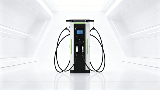 Giá tốt. Không khí làm mát 4G Ethernet WIFI APP IP54 OCPP1.6J Màn hình cảm ứng 10 inch White Dew Series DC EV Charger Ga sạc nhanh 120kW cho bãi đậu xe đường cao tốc Ứng dụng hạm đội thương mại Trực tuyến