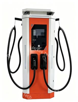 Giá tốt. Đối với hạm đội thương mại Xe tải công nghiệp nặng Sân sạc nhanh 60KW White Dew Series DC EV sạc Không khí làm mát IP54 OCPP1.6J Màn hình cảm ứng 10 inch Trực tuyến