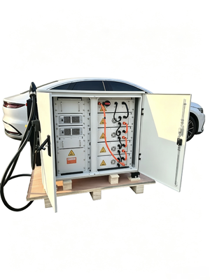 Giá tốt. Sạc dự phòng năng lượng di động làm mát bằng chất lỏng 76kWh Bộ sạc DC 80kW Màn hình cảm ứng 7 inch Cáp 7m IP54 Hỗ trợ súng sạc Tesla CCS1 CCS2 CHAdeMO GBT Trực tuyến