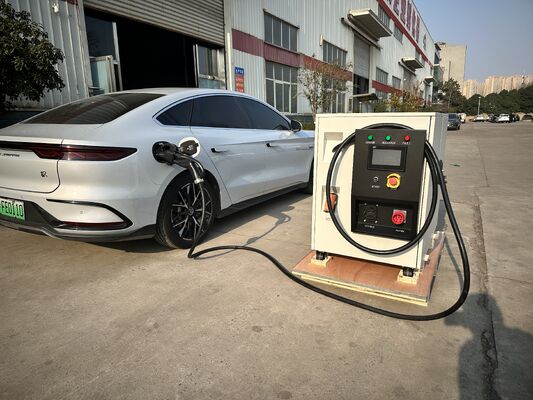 Giá tốt. Cung điện điện lưu trữ năng lượng di động Bộ sạc DC 80kWH 85kW Lỏng làm mát IP54 7 inch màn hình cảm ứng 7m Cáp CCS1 CCS2 CHAdeMO GBT Tesla Súng sạc Trực tuyến
