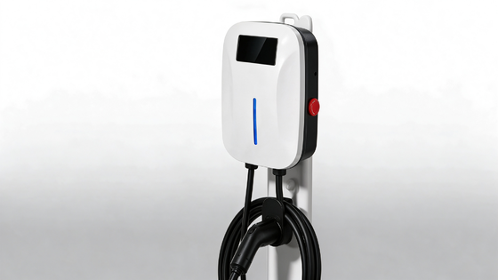 Giá tốt. Dòng tuyết nhỏ CLF AC 7 Wall Box EV sạc 7kW 32A Single Gun 220V IP54 OCPP1.6J 4G WIFI Ethernet Bluetooth APP Control AC Sạc trạm Trực tuyến