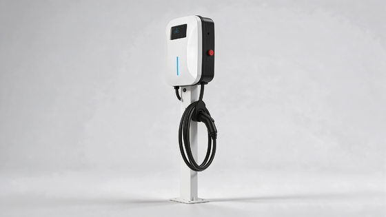 Giá tốt. Bộ sạc EV dòng Minor snow Hiệu suất cao Loại đặt sàn Súng kép 22kW 220V IP54 OCPP1.6J Bộ sạc AC đáng tin cậy cho xe điện Trực tuyến