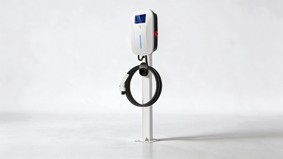 Giá tốt. Dòng tuyết nhỏ CLF AC 14 Landing EV Charger 14kW Dual Gun 220V IP54 OCPP1.6J Trạm sạc AC thông minh cho gia đình và thương mại Sạc xe điện Trực tuyến
