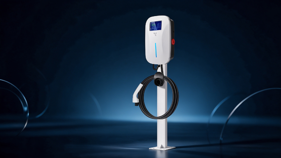 Giá tốt. Chống thời tiết Lớp sương mù nhỏ CLF AC 44 Lái bộ sạc EV 44kW Súng kép 220V IP54 OCPP1.6J 2*32A Sạc AC đáng tin cậy cho xe điện Trực tuyến