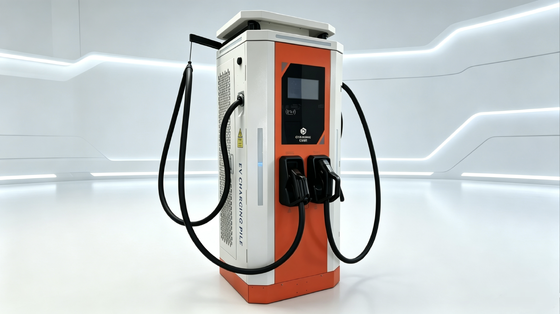 Giá tốt. Trạm sạc nhanh DC 120kW hai súng CCS2 CHAdeMO IP54 OCPP1.6J màn hình cảm ứng 10 inch cho trạm cao tốc Trực tuyến