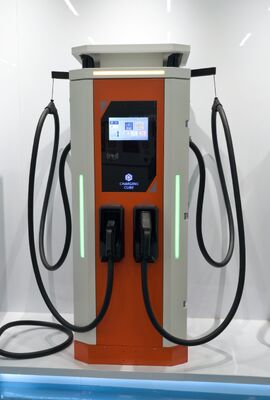 Giá tốt. 160kW Súng kép CCS2 DC Sạc nhanh IP54 OCPP1.6J TUV Chứng nhận màn hình cảm ứng 10 inch cho kho hàng hải Trực tuyến