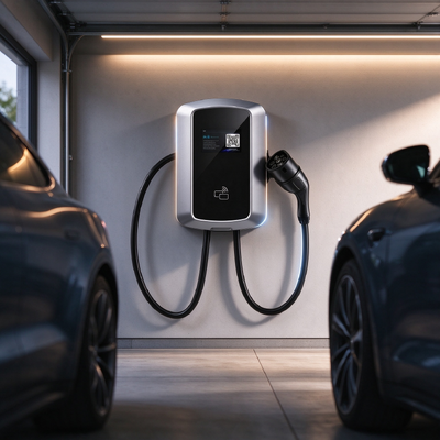 Giá tốt. 9.6KW Loại 1 Bộ sạc AC EV Trạm sạc thương mại Bảo vệ nối đất rò rỉ Trực tuyến