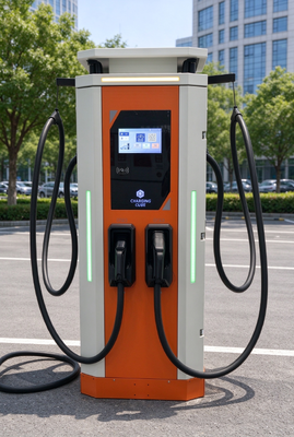 Giá tốt. Bộ sạc nhanh DC 240kW Dual Gun CCS1 CCS2 CHAdeMO GB/T OCPP 1.6J 200-1000V IP54 Thương mại Trực tuyến