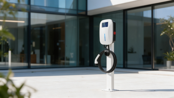 Giá tốt. 7kW Type 2 AC EV Charger Wallbox 32A Một súng Bluetooth APP RCD IP54 Trạm sạc tại nhà Trực tuyến