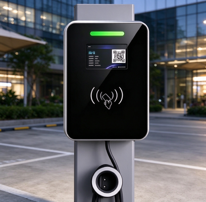 Giá tốt. Bộ sạc AC EV 22kW Loại 2 Bộ sạc gắn cột công cộng 3 pha 32A Trực tuyến